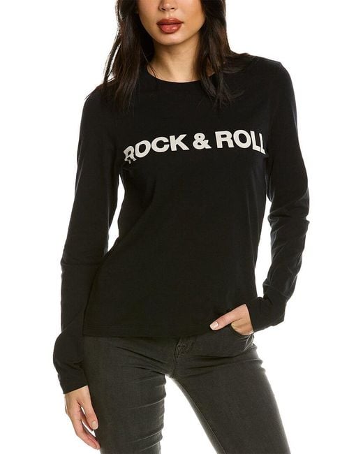Zadig & Voltaire Black Willy Rock & Roll T-shirt