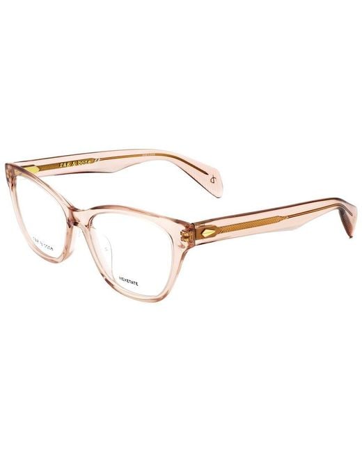 Rag & Bone White 52Mm Optical Frames
