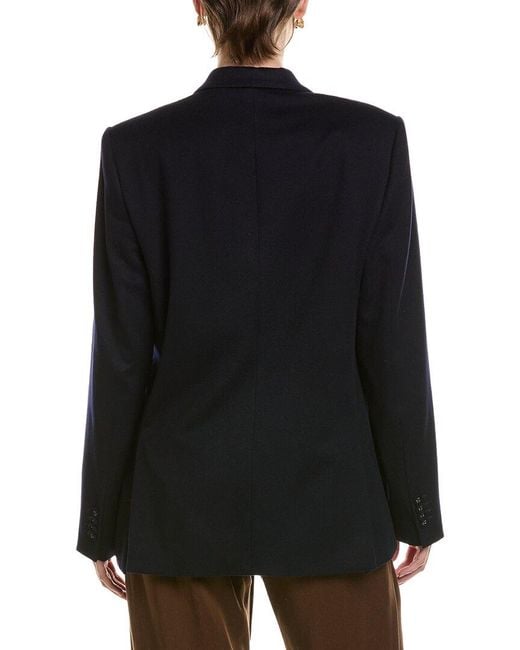 Officine Generale Black Mathilde Wool Jacket