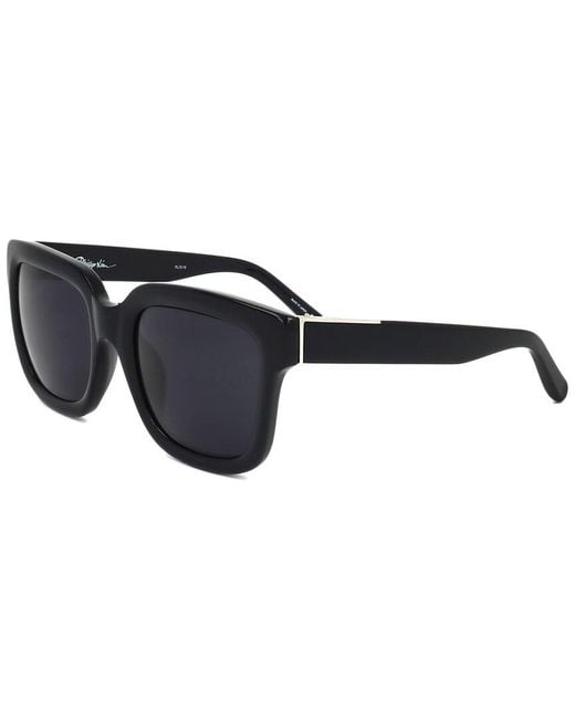 Linda Farrow Black Pl51 55mm Sunglasses