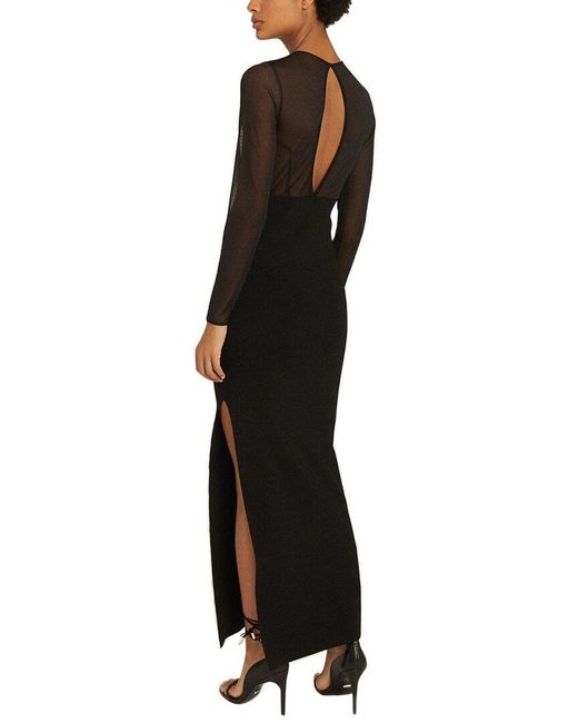 Reiss Synthetic Sabrina Sheer Plunge 
