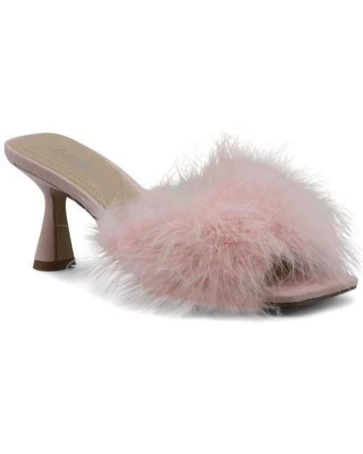 Charles David Pink Pazazz Slide
