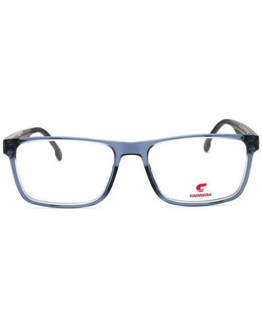 Carrera Blue 56Mm Optical Frames for men