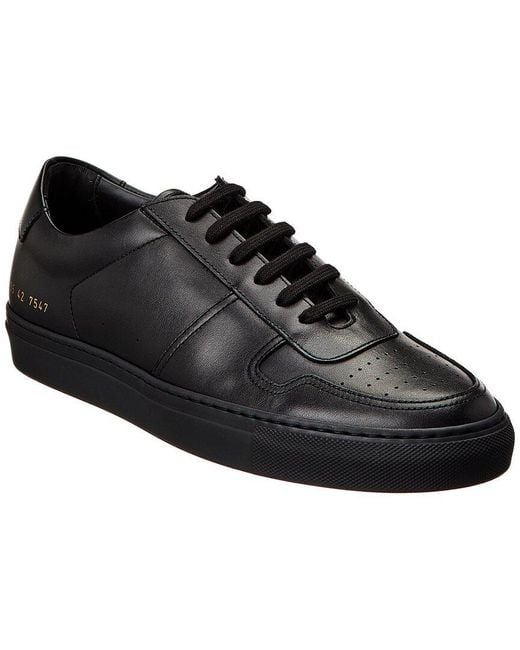 Common Projects Black B-ball Leather Sneaker for men