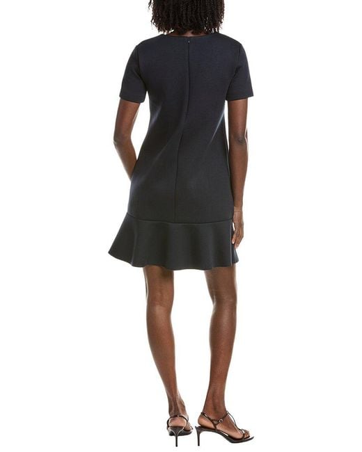Max Mara Black S Veloce Jersey Dress
