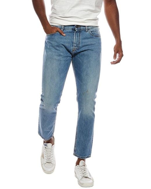 Isaia Blue Carrot Fit Jean for men