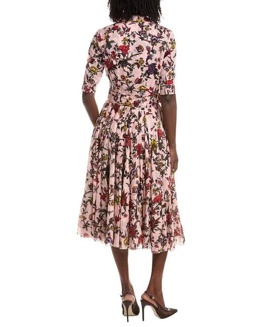 Samantha Sung Multicolor Aster Midi Dress
