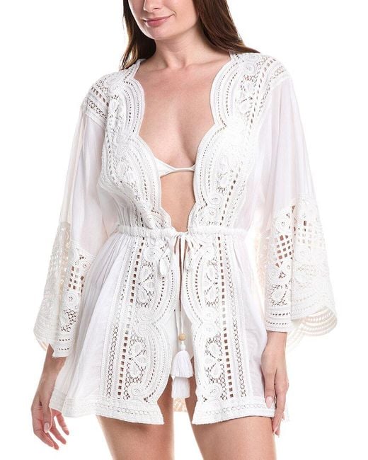 Ramy Brook White Leilanni Dress