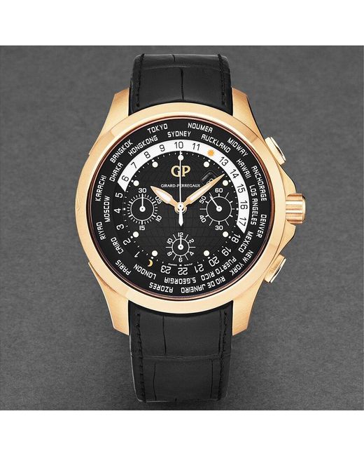 Girard-perregaux Gray World Timer Watch, Circa 2020s for men
