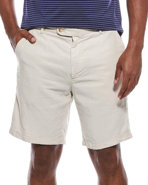 J.McLaughlin White Oliver Short for men