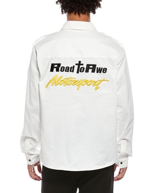 RTA White Lionel Shirt for men