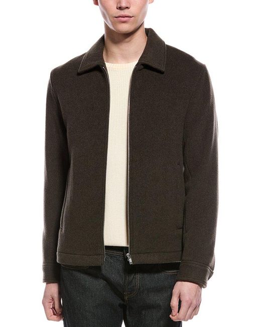 Theory Black Wyatt Wool Jacket for men