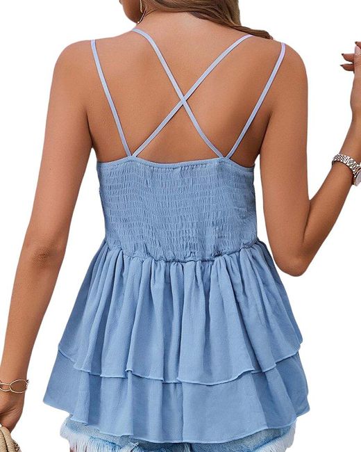 Luna Tuccini Blue Top