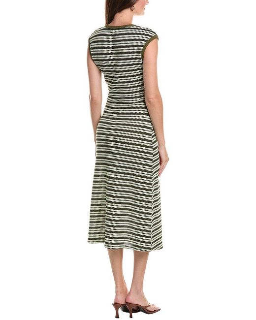 IPPONELLI Green Midi Dress