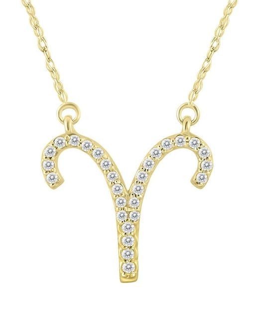 True Diamond Metallic 14k 0.21 Ct. Tw. Diamond Necklace