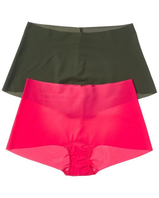 Hanky Panky Green 2pk Breathesoft Boyshort