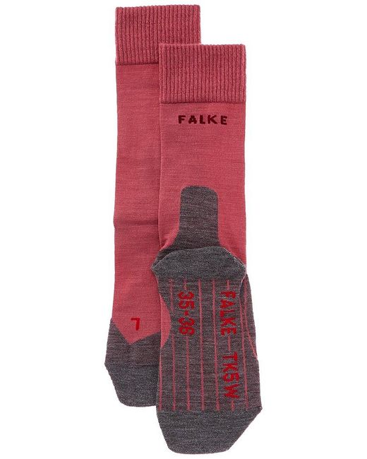 Falke Red Tk5 Wander Wool-blend Socks