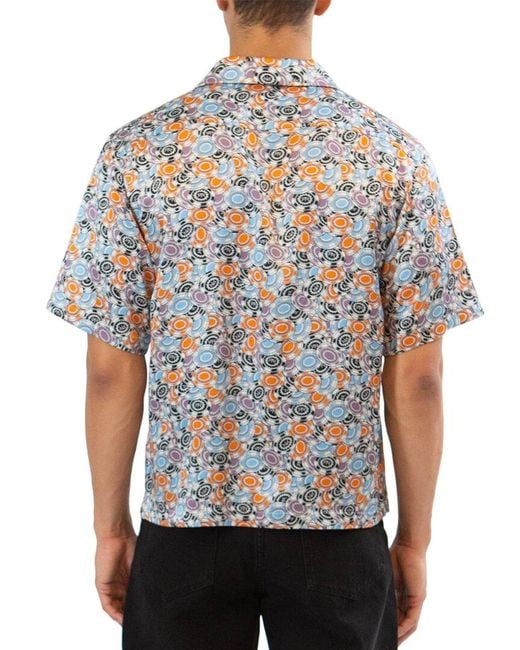 RTA Blue Oversized Shirt for men