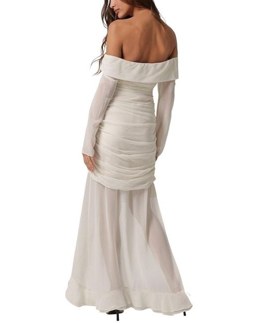 Line & Dot White Owens Dress