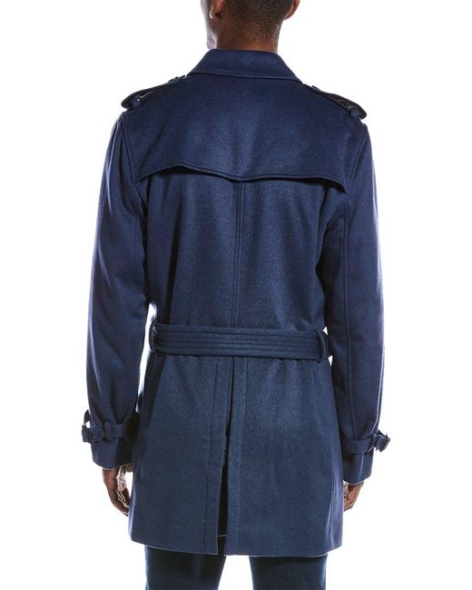 Burberry tailored wool sales cashmere coat