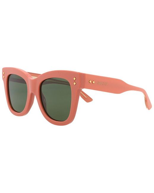 Gucci White GG1082S 52mm Sunglasses