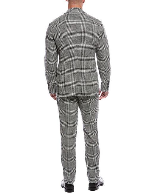 Brunello Cucinelli Gray 2pc Wool & Cashmere-blend Suit for men