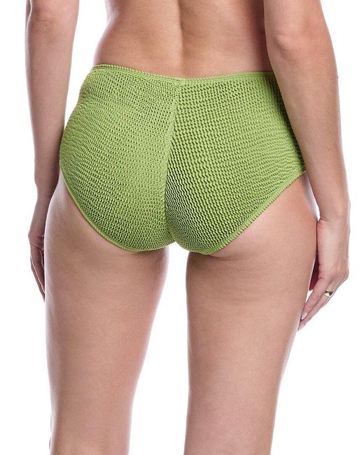 WeWoreWhat Green Low-Rise Swim Short