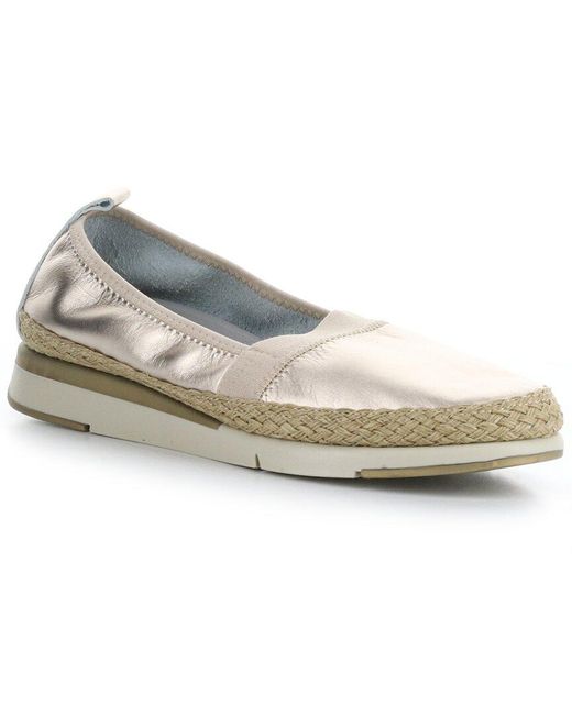 Bos. & Co. White Bos. & Co. Fastest Leather Espadrille