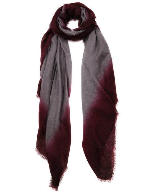 Blue Pacific Purple Bliss Cashmere Scarf