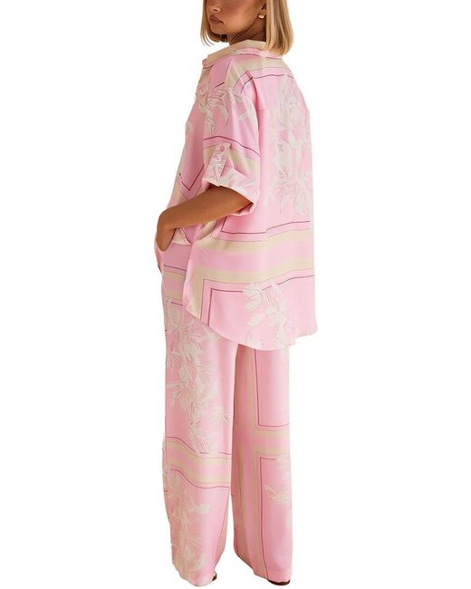 LEON GORI Red Shirt & Pant Set