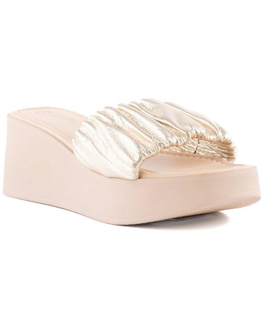 Seychelles Natural Coney Island Leather Sandal