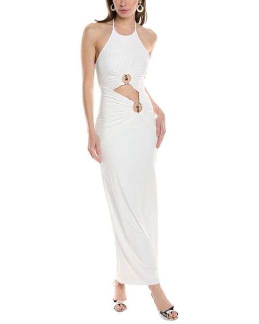 Bardot White Neve Maxi Dress
