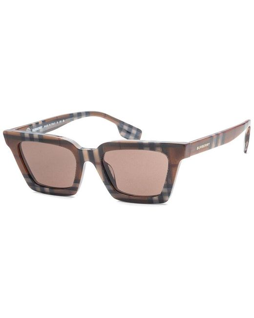 Burberry Brown Briar 52mm Sunglasses