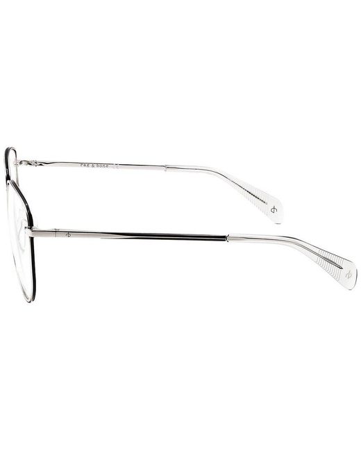 Rag & Bone Metallic Rnb7017 56Mm Optical Frames