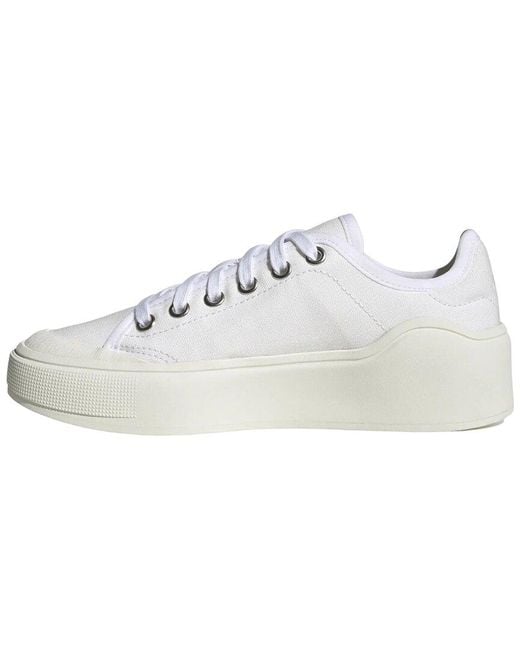 Adidas By Stella McCartney White Court Shoes