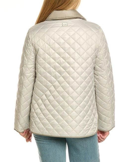 Sam Edelman Natural Quilted Jacket