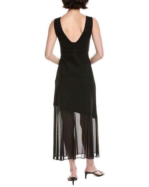 Rag & Bone Black Venice Ponte Dress