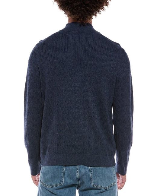 Theory Blue Walton Textured Jacket for men