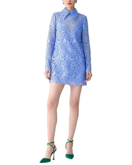 Carolina Herrera Blue Dress