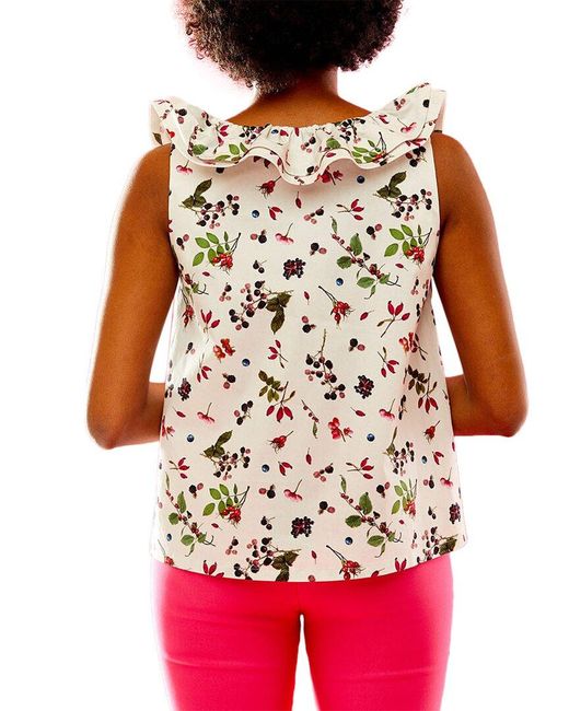 Sara Campbell Red Vicky Blouse