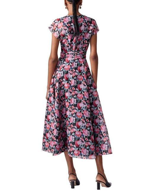 Carolina Herrera Purple Dress