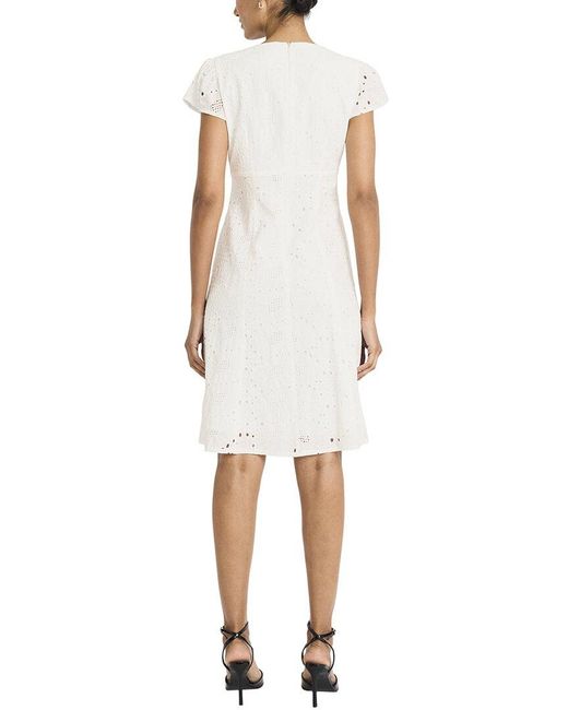 Maggy London White Mini Dress