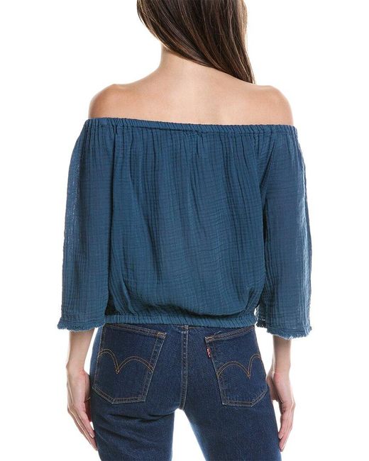 Michael Stars Blue Isabel Convertible Top