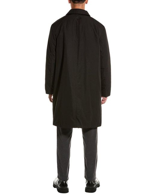 Armani exchange trench coat best sale