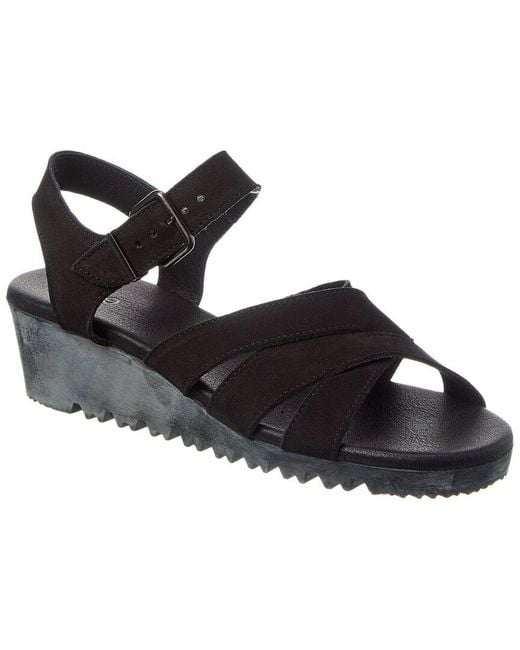 Arche Black Balbaz Leather Sandal