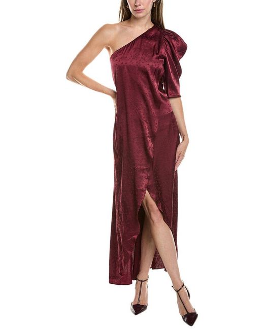 CROSBY BY MOLLIE BURCH Red Lowery Maxi Dress