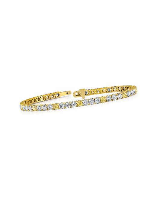 Lab Grown Diamonds White 14K 6.75 Ct. Tw. Lab-Grown Diamond Tennis Bracelet