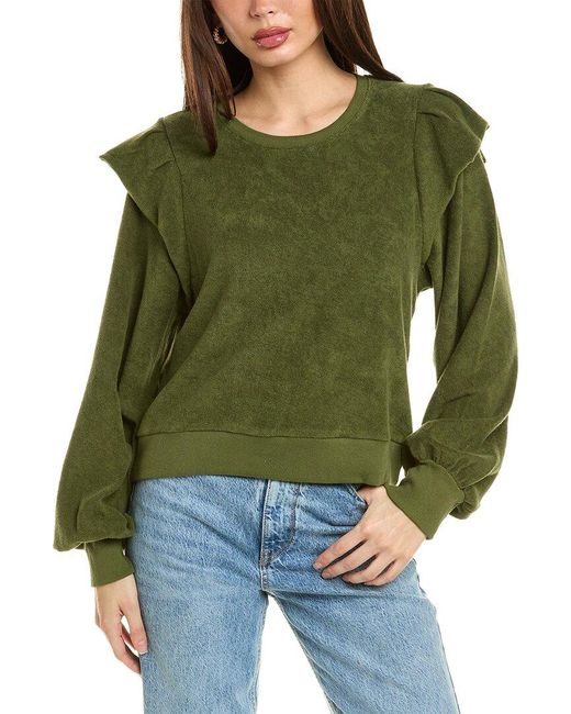 Goldie Green Inside-out Sweatshirt
