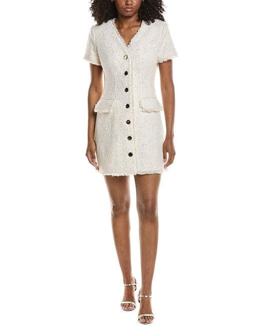 Toccin White Phoebe Mini Dress