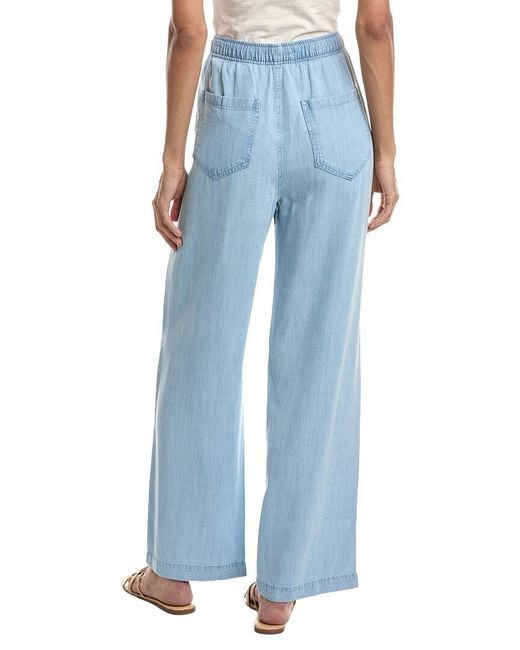 Bella Dahl Blue Drawcord Pant